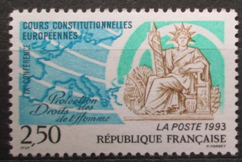 Poštová známka Francúzsko 1993 Evropská konference Mi# 2954