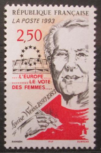 Poštová známka Francúzsko 1993 Louise Weiss Mi# 2956