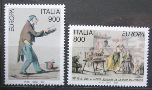 Poštové známky Taliansko 1997 Európa CEPT, legendy Mi# 2496-97