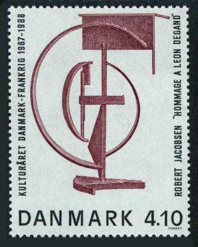 Poštová známka Dánsko 1988 Umenie, Robert Jacobsen Mi# 928