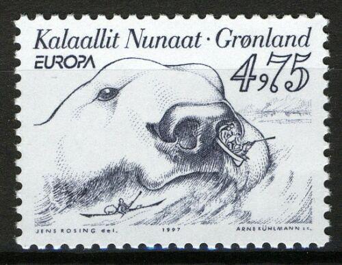 Poštová známka Grónsko 1997 Európa CEPT, legendy Mi# 309