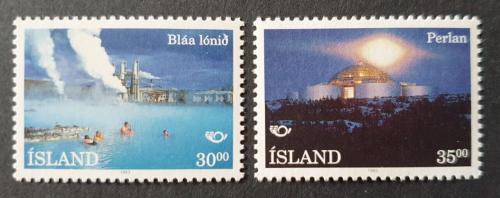 Poštové známky Island 1993 NORDEN, turistické zaujímavosti Mi# 784-85