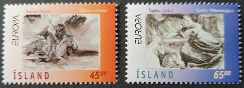 Poštové známky Island 1997 Európa CEPT, legendy Mi# 872-73