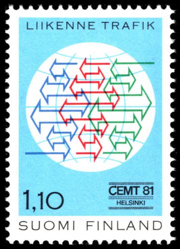 Poštová známka Fínsko 1981 Zasedání Ministerské rady Mi# 883