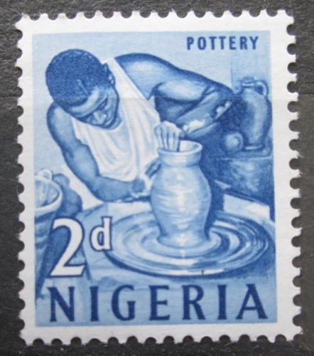 Poštová známka Nigéria 1961 Hrnèíø Mi# 95