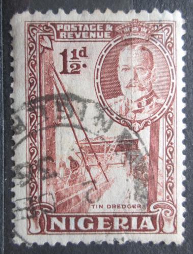Poštová známka Nigéria 1936 Tìžba cínu Mi# 33