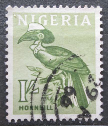 Poštová známka Nigéria 1961 Zoborožec žlutohlavý Mi# 99