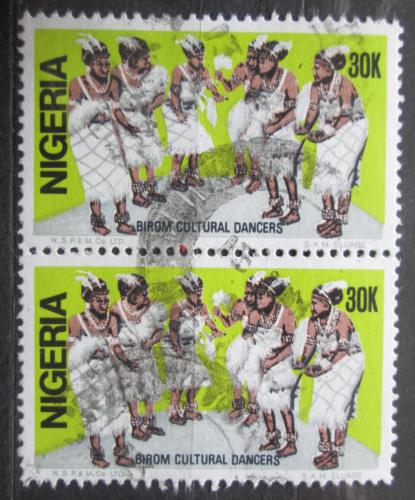 Poštové známky Nigéria 1986 Taneèníci pár  Mi# A 480