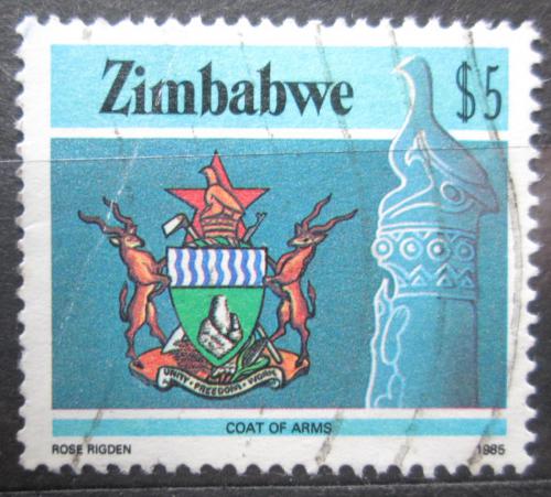 Poštová známka Zimbabwe 1985 Štátny znak Mi# 330 Kat 7.50€