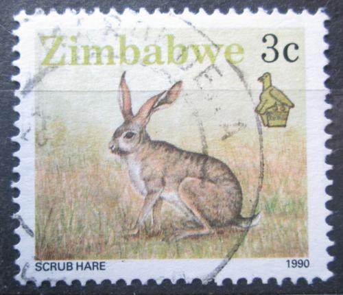 Poštová známka Zimbabwe 1990 Zajíc Mi# 420