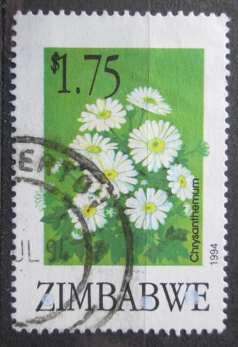 Poštová známka Zimbabwe 1994 Chryzantéma Mi# 529