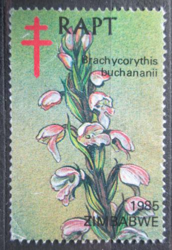 Poštová známka Zimbabwe 1985 Boj proti TBC, brachycorythis buchananii Mi# N/N