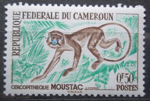 Poštová známka Kamerun 1962 Koèkodan muido Mi# 355
