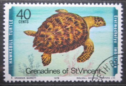 Poštová známka Svätý Vincent Gren. 1978 Kareta pravá Mi# 157