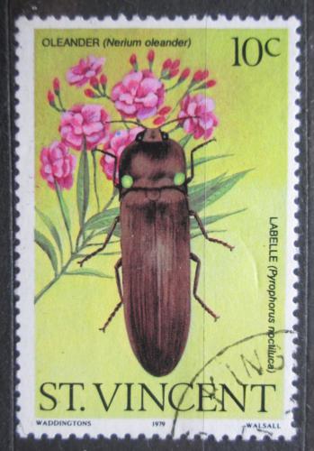 Poštová známka Svätý Vincent 1979 Pyrophorus noctiluca Mi# 569