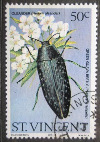 Poštová známka Svätý Vincent 1979 Psyloptera lampetis Mi# 571