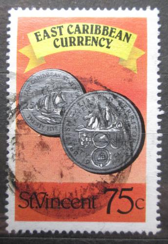 Poštová známka Svätý Vincent 1987 Mince Mi# 1084 A