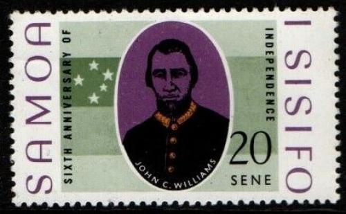 Poštová známka Samoa 1968 John C. Williams, britský konzul Mi# 168