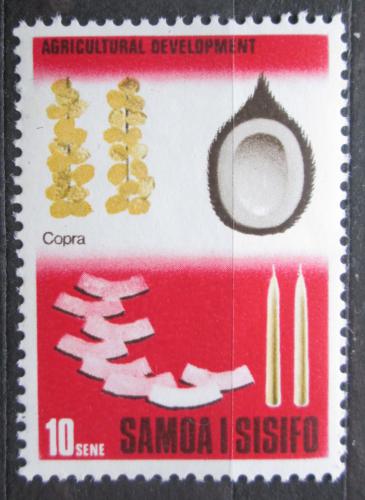 Poštová známka Samoa 1968 Kokosový oøech Mi# 172