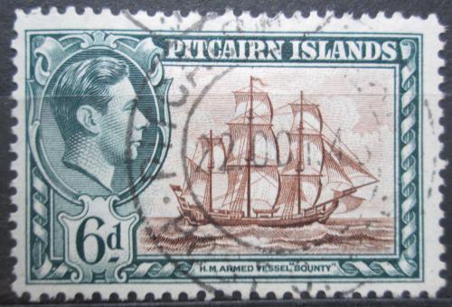 Poštová známka Pitcairnove ostrovy 1940 Plachetnice Bounty Mi# 6