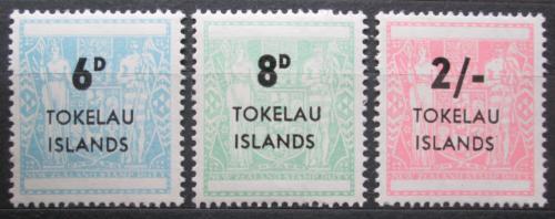 Poštové známky Tokelau 1966 Kolkové Mi# 1-3 Kat 7.50€
