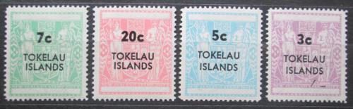 Poštové známky Tokelau 1967 Kolkové Mi# 4-7 Kat 6€