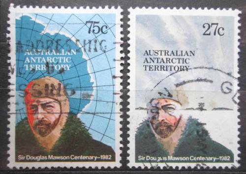 Poštové známky Australská Antarktída 1982 Douglas Mawson Mi# 53-54