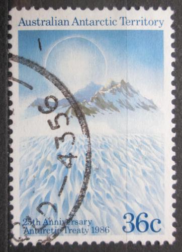 Poštová známka Australská Antarktída 1986 Hora prince Charlese Mi# 73