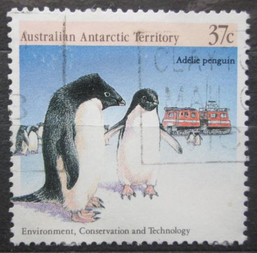 Poštovní známka Australská Antarktida 1988 Tuèòák kroužkový Mi# 82