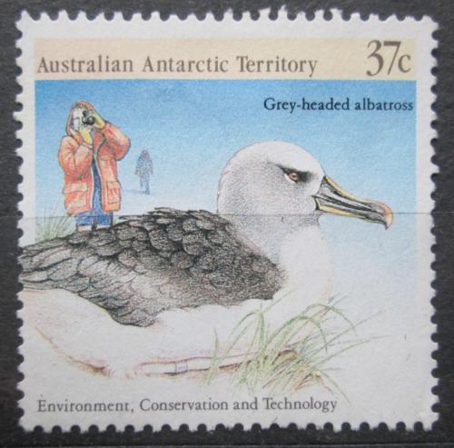 Poštovní známka Australská Antarktida 1988 Albatros šedohlavý Mi# 83