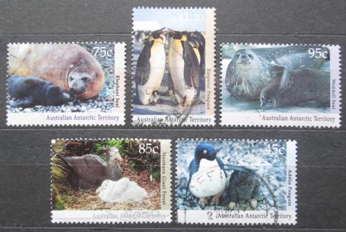 Poštové známky Australská Antarktída 1992 Polární fauna Mi# 90-94