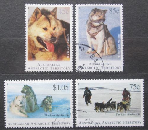 Poštové známky Australská Antarktída 1994 Tažní psi Mi# 98-101 Kat 6€