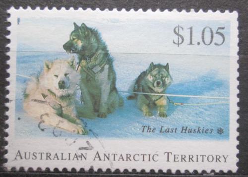 Poštová známka Australská Antarktída 1994 Tažní psi Mi# 101