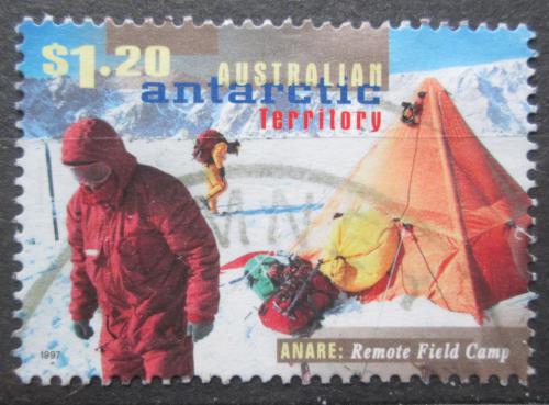 Poštová známka Australská Antarktída 1997 Prieskum Antarktidy Mi# 114