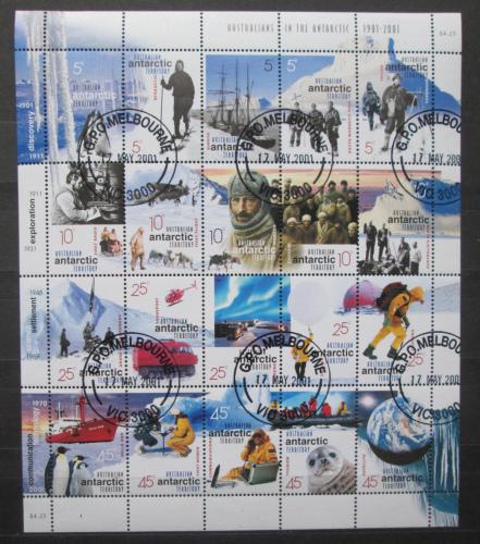 Poštové známky Australská Antarktída 2001 První pøezimování Mi# 125-44 Kat 23€