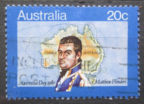 Poštová známka Austrália 1980 Matthew Flinders, kartograf Mi# 699