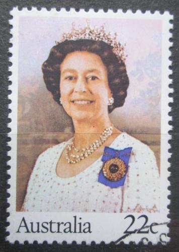 Poštová známka Austrália 1980 Krá¾ovna Alžbeta II. Mi# 708 I