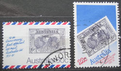 Potov znmky Austrlia 1981 Star znmky Mi# 745-46 - zvi obrzok