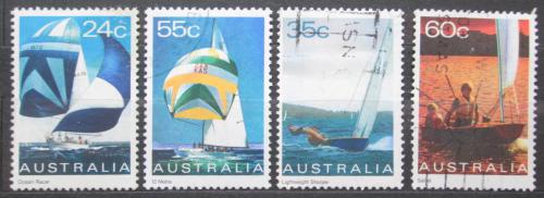 Poštové známky Austrália 1981 Jachting Mi# 772-75