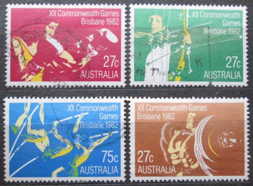 Poštové známky Austrália 1982 Hry Commonwealthu Mi# 805-08