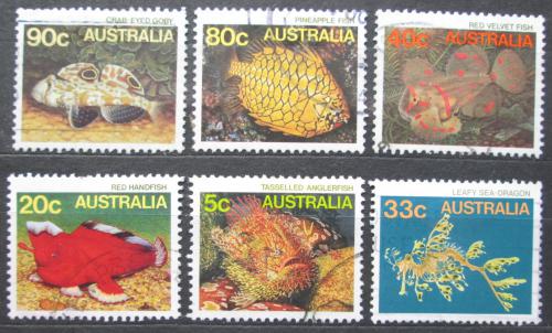 Poštové známky Austrália 1984 Morská fauna Mi# 879-84