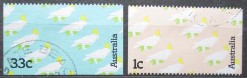 Poštové známky Austrália 1985 Kakadu žlutoèeèelatý Mi# 918-19 C