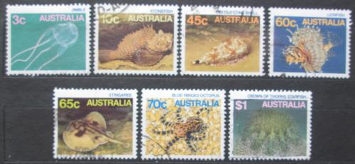 Poštové známky Austrália 1986 Morská fauna Mi# 972-78