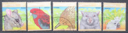 Poštové známky Austrália 1987 Místní fauna Mi# 1041-45