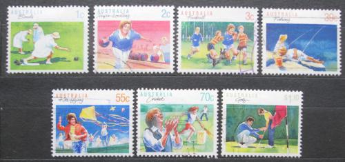 Poštové známky Austrália 1989 Šport Mi# 1139-45
