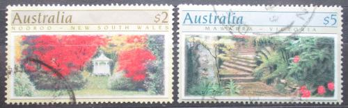 Poštové známky Austrália 1989 Botanické zahrady Mi# 1170-71