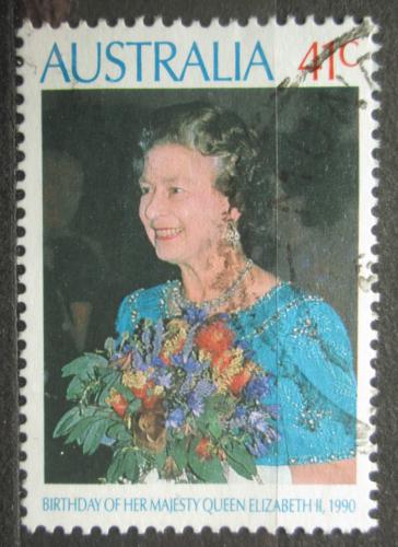Poštová známka Austrália 1990 Krá¾ovna Alžbeta II. Mi# 1202