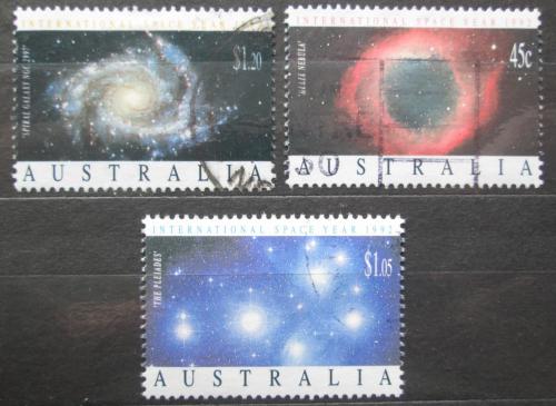 Poštové známky Austrália 1992 Prieskum vesmíru Mi# 1297-99