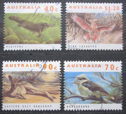 Poštové známky Austrália 1993 Ohrožená fauna Mi# 1364-67