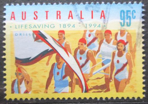 Poštová známka Austrália 1994 Záchranári Mi# 1387